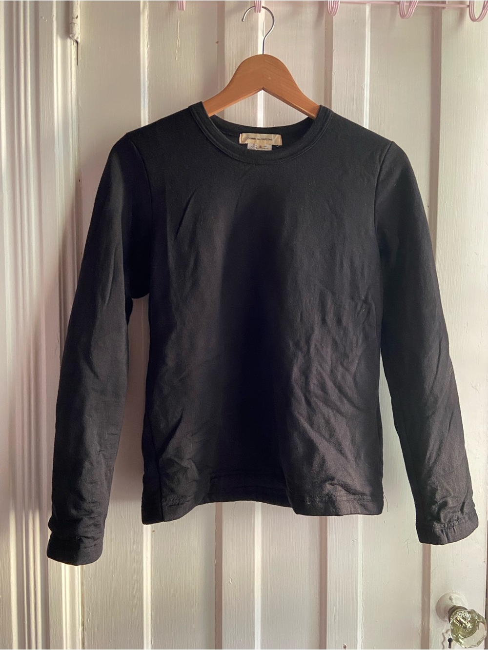 2016 Comme des Garçons wool sweater, size small